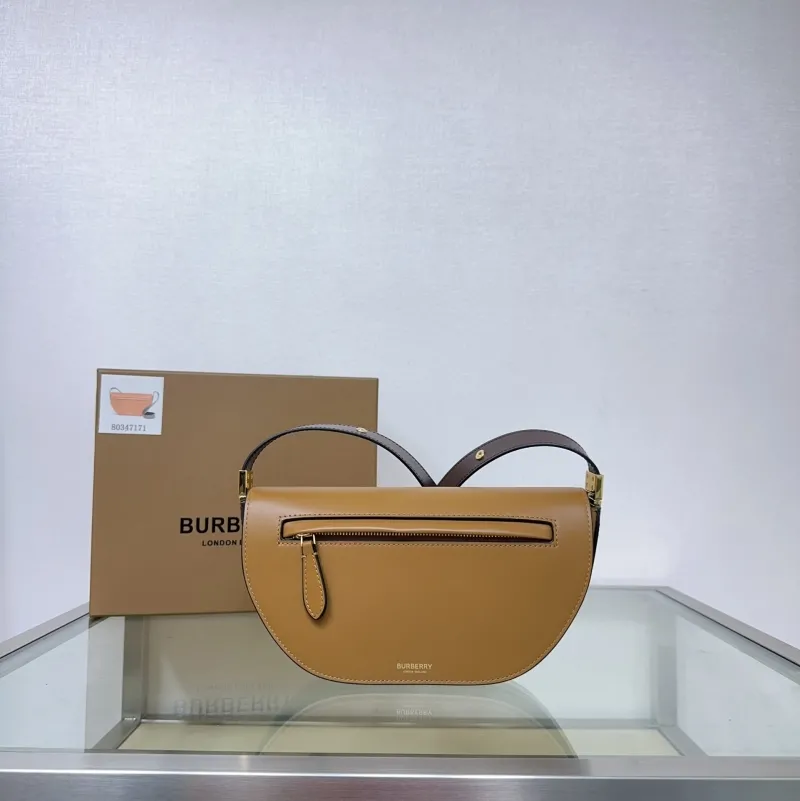 Burberry Tan Crossbody Saddle Bag 80347171