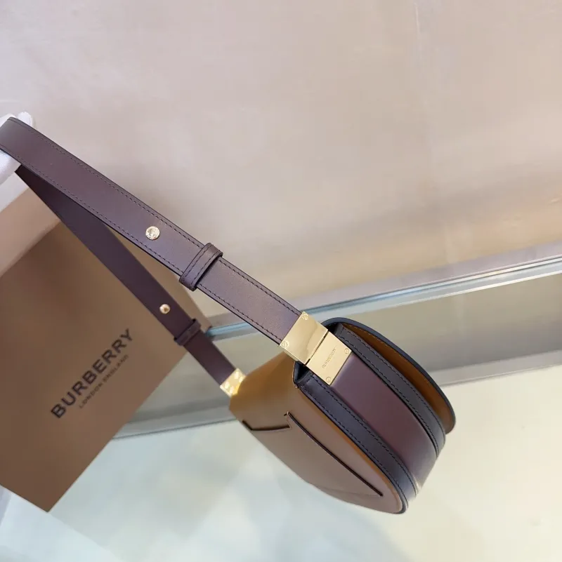 Burberry Tan Crossbody Saddle Bag 80347171 - Image 5