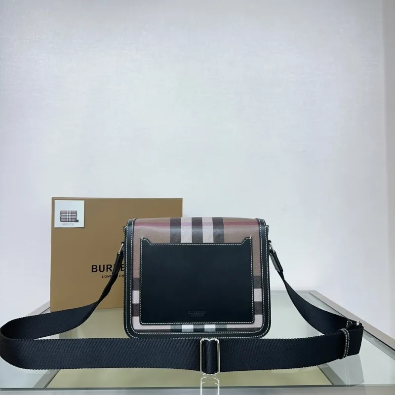 Alternative view of Burberry Classic Check Crossbody Messenger Bag