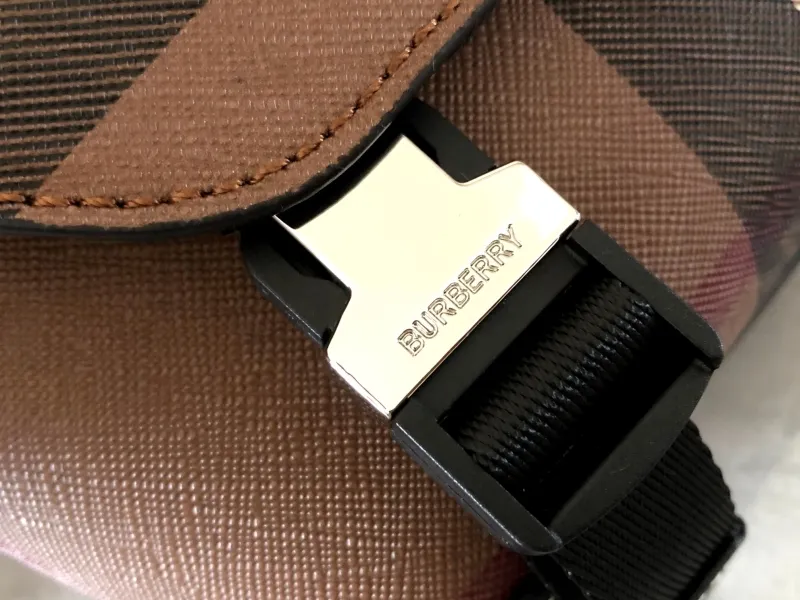 Burberry Classic Check Crossbody Messenger Bag 188 - Image 4