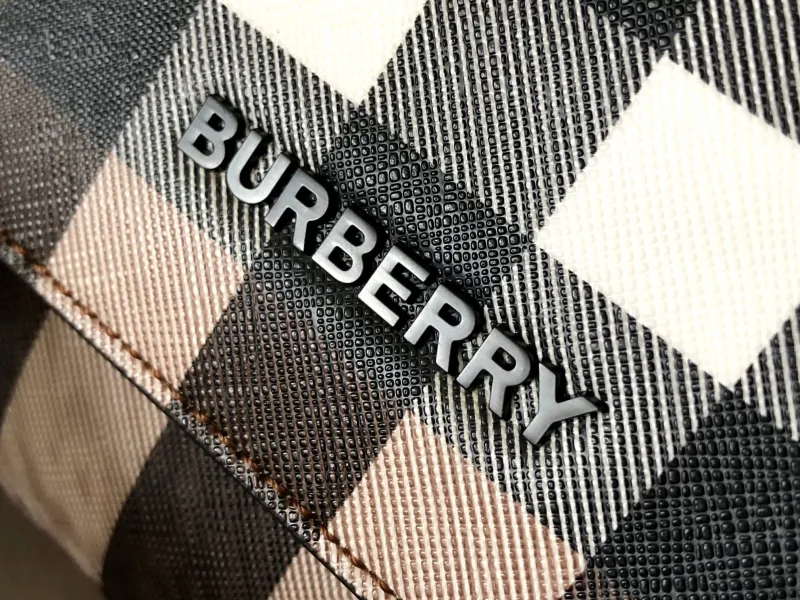 Burberry Classic Check Crossbody Messenger Bag 188 - Image 5