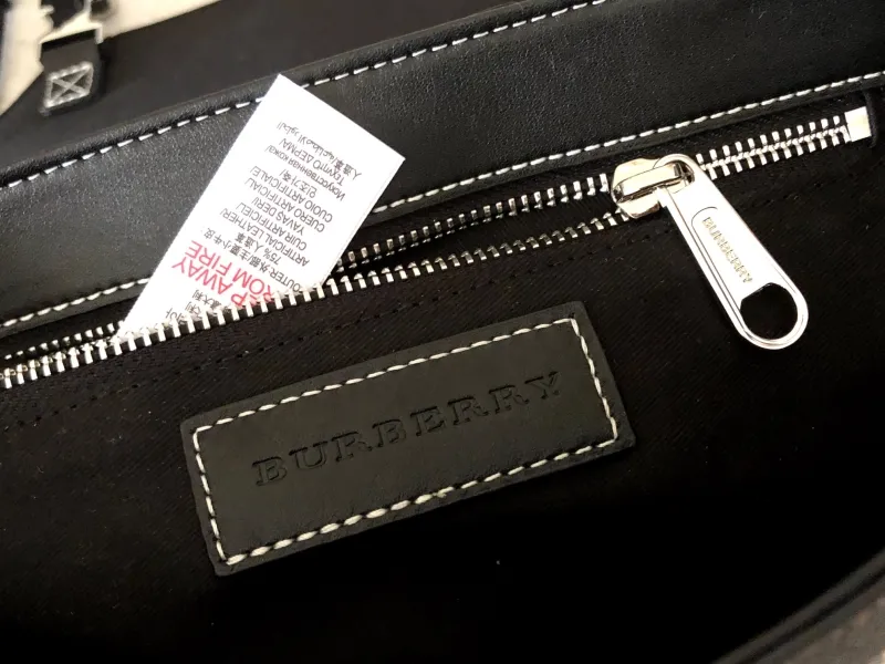 Burberry Classic Check Crossbody Messenger Bag 188 - Image 9
