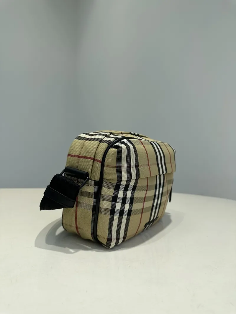 Burberry Vintage Check Crossbody Satchel Bag - Image 4