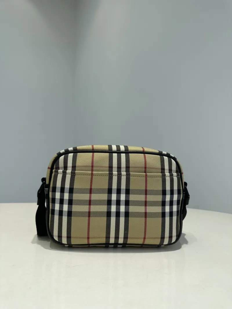 Burberry Vintage Check Crossbody Satchel Bag - Image 5