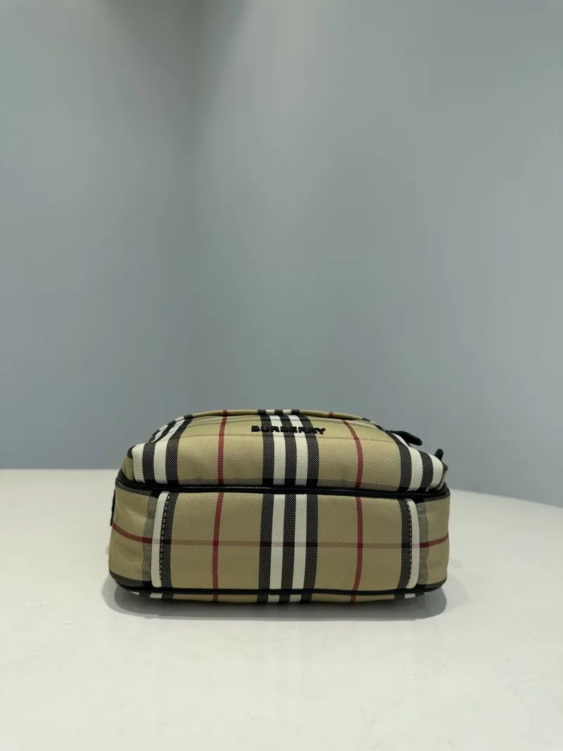 Burberry Vintage Check Crossbody Satchel Bag - Image 6