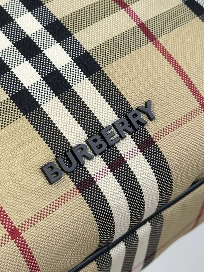 Burberry Vintage Check Crossbody Satchel Bag - Image 7