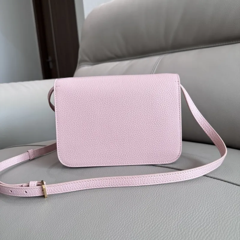 Alternative view of Burberry Pink Leather Crossbody Satchel Bag