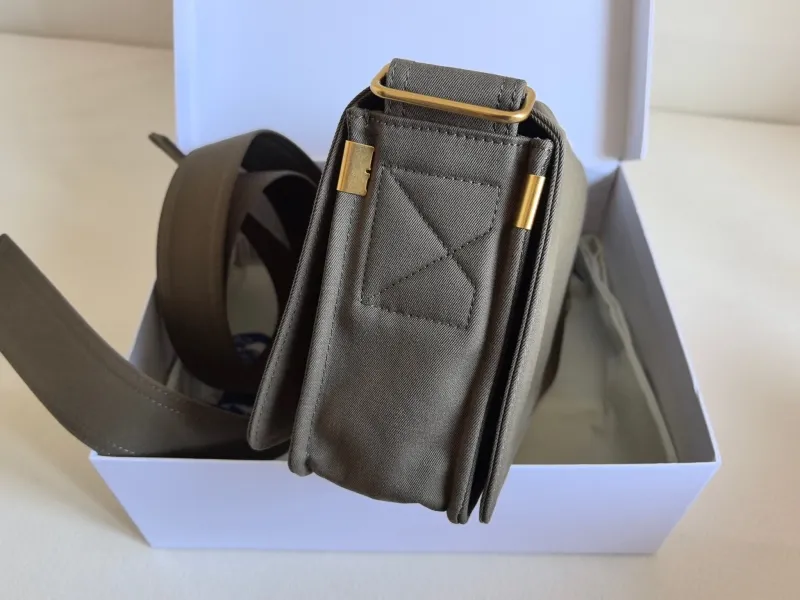 Alternative view of Burberry Gray Crossbody Satchel Bag