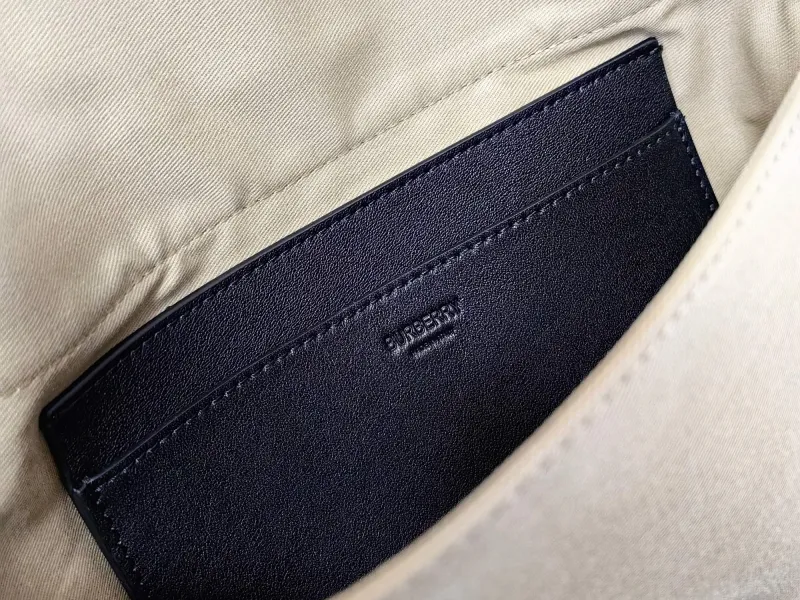 Burberry Light Gray Crossbody Satchel Bag 203 - Image 7