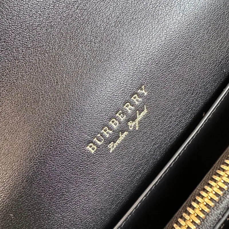 Burberry Red Check Crossbody Bag 210 - Image 9