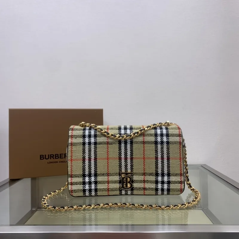 Burberry Vintage Check Satchel Bag 212