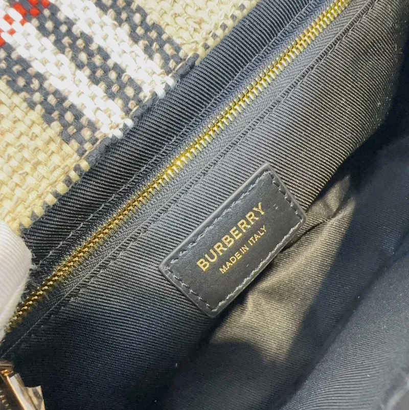 Burberry Vintage Check Satchel Bag 212 - Image 9