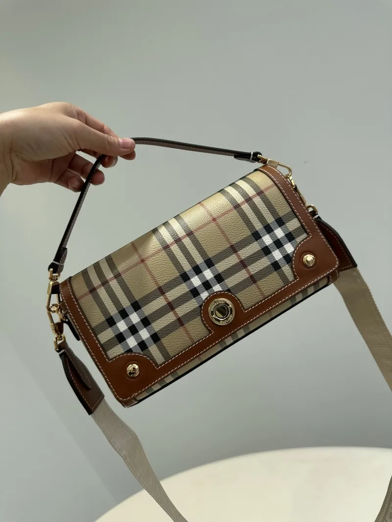 Burberry Vintage Check Satchel Bag 216