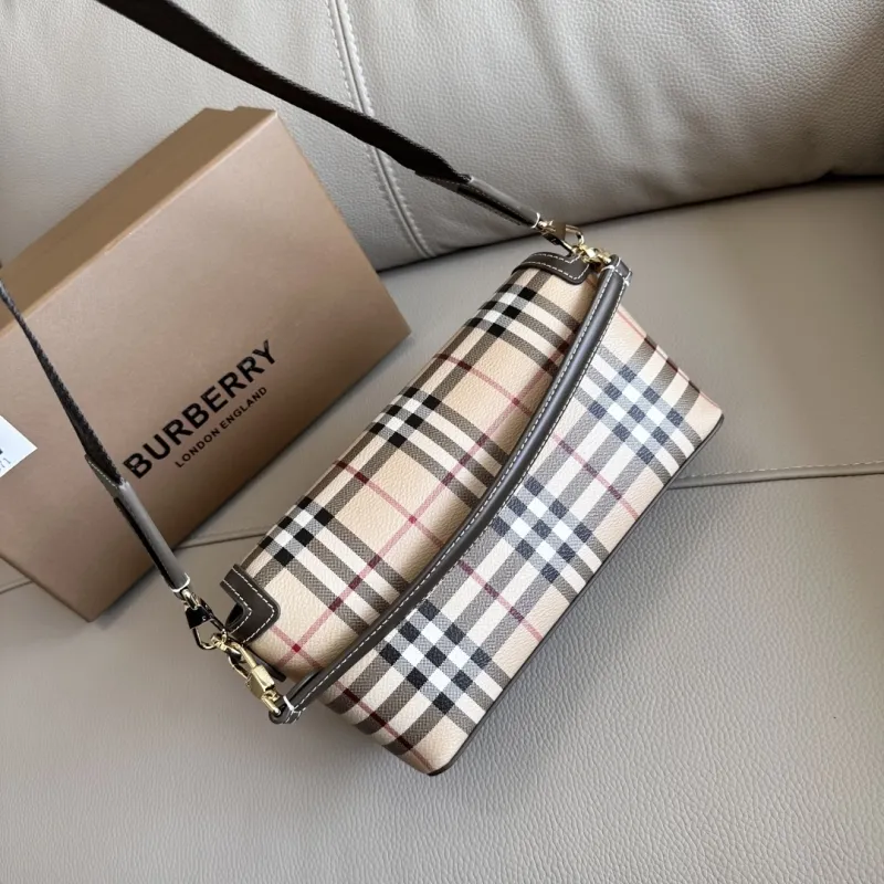 Burberry Vintage Check Satchel Crossbody Bag - Image 3