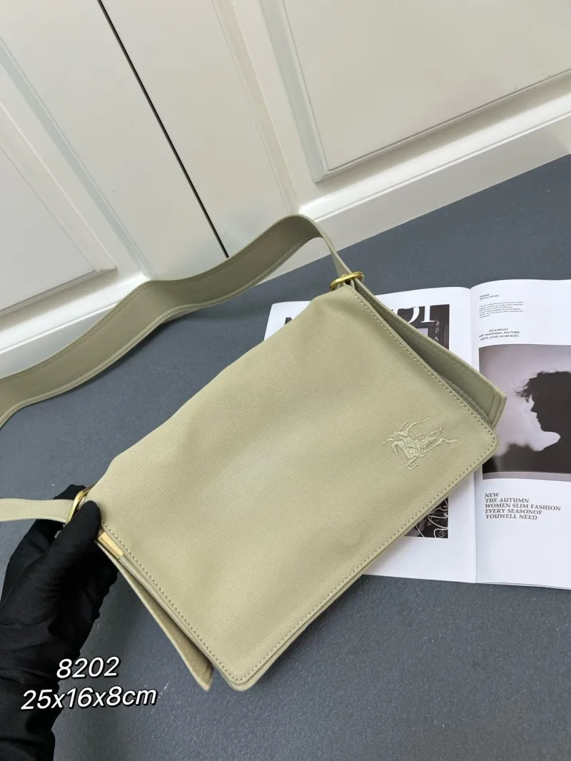Alternative view of Burberry Light Beige Satchel Crossbody Bag 8202
