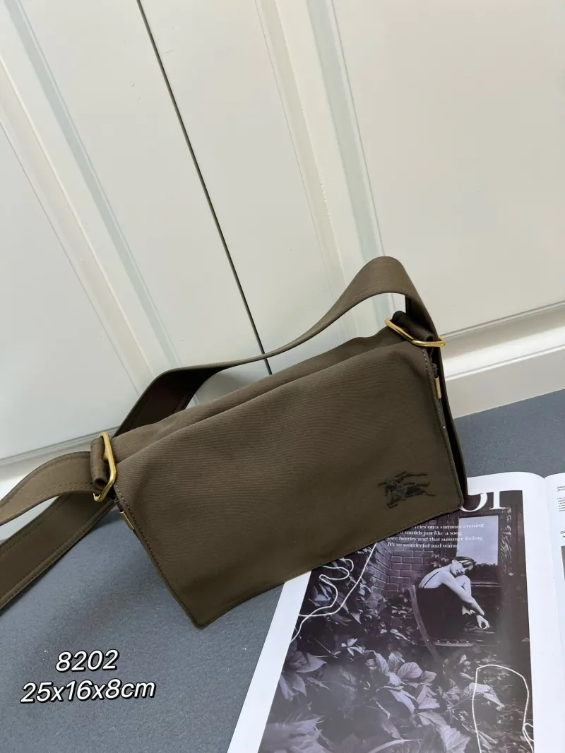 Alternative view of Burberry Brown Satchel Bag 8202