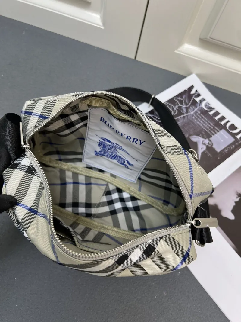 Burberry Signature Check Crossbody Bag 8201 - Image 10