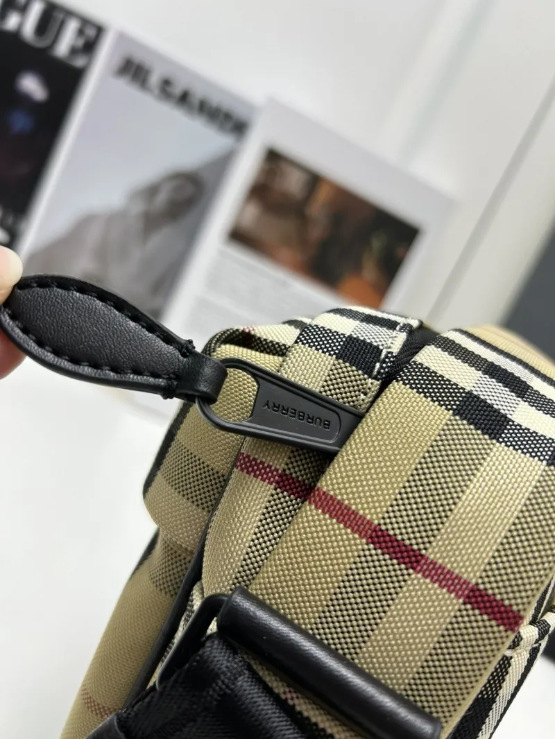 Burberry Vintage Check Crossbody Satchel Bag 8337 22.5cm - Image 7