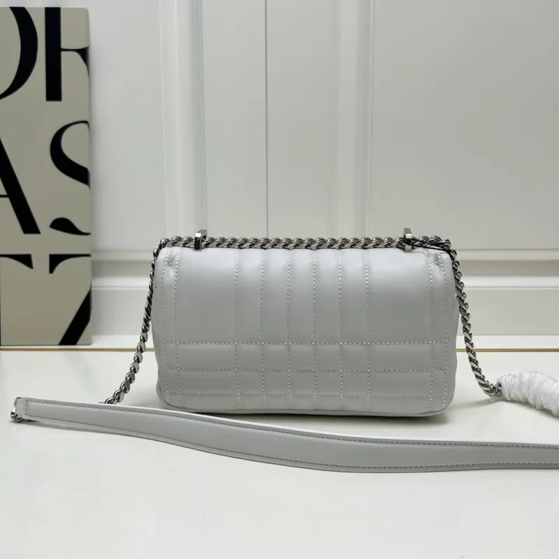 Burberry White Quilted Crossbody Bag 8378 - Image 3