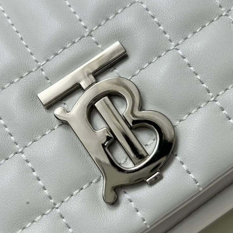 Burberry White Quilted Crossbody Bag 8378 - Image 4