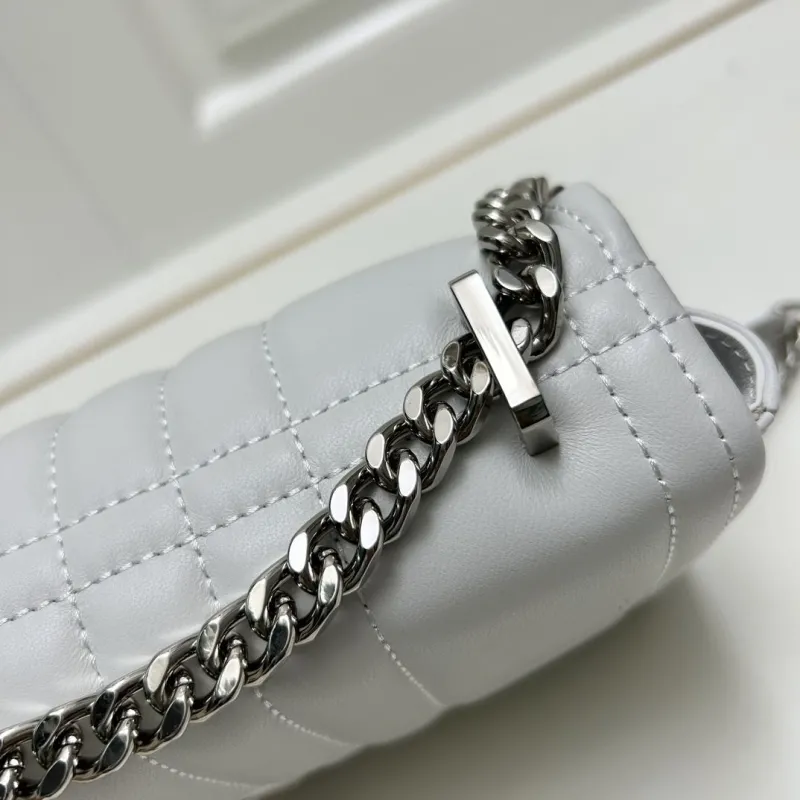 Burberry White Quilted Crossbody Bag 8378 - Image 5