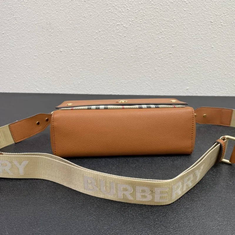 Burberry Brown Crossbody Satchel Bag 236 - Image 7