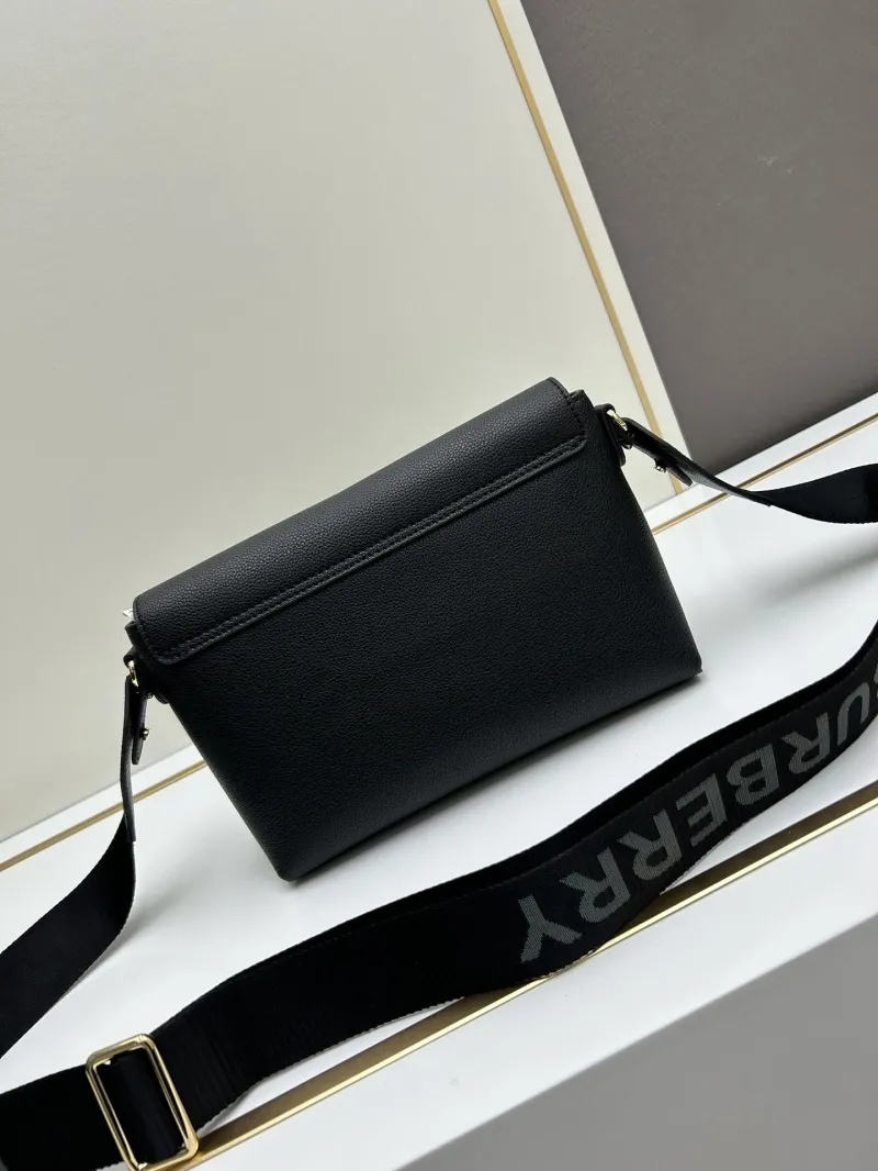 Burberry Black Crossbody Satchel Bag 8350 - Image 3