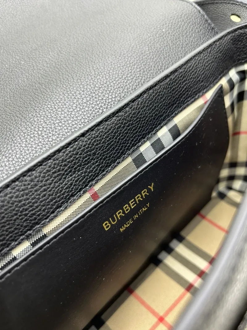 Burberry Black Crossbody Satchel Bag 8350 - Image 8