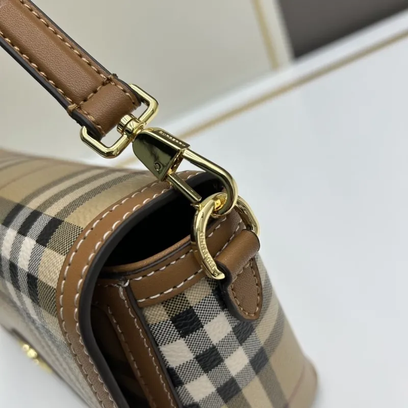 Burberry Vintage Check Satchel Bag 24x8x14cm - Image 6