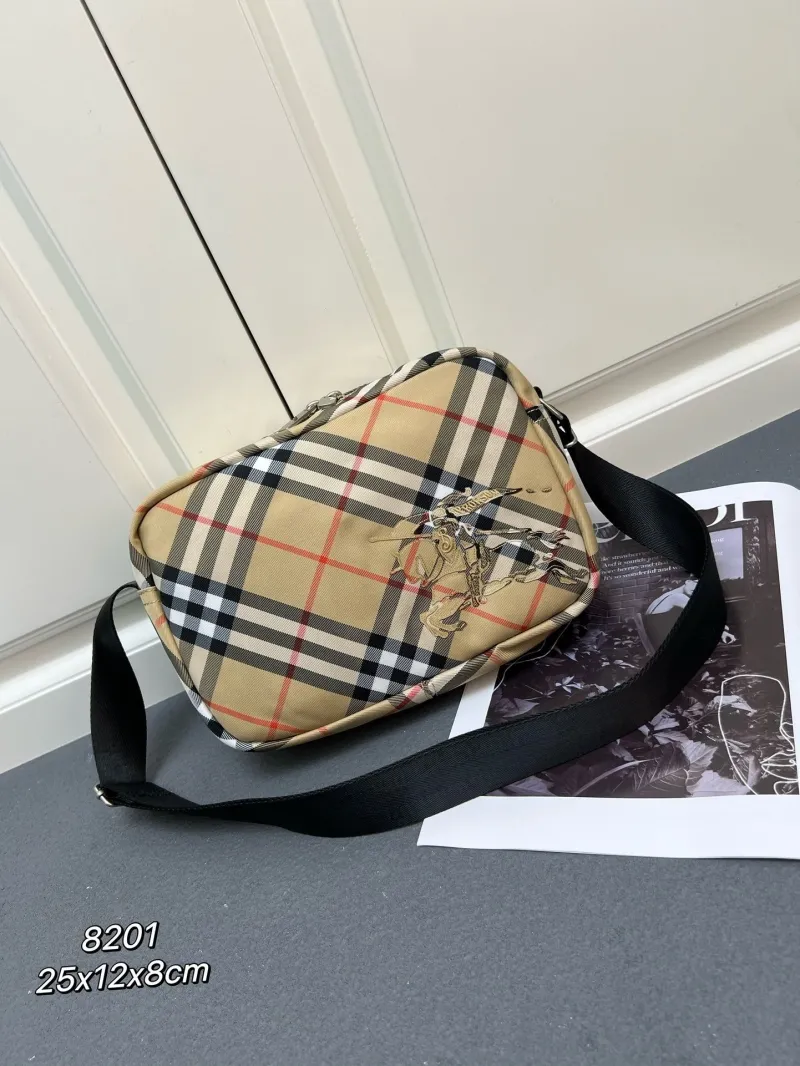 Burberry 8201 Classic Check Crossbody Bag