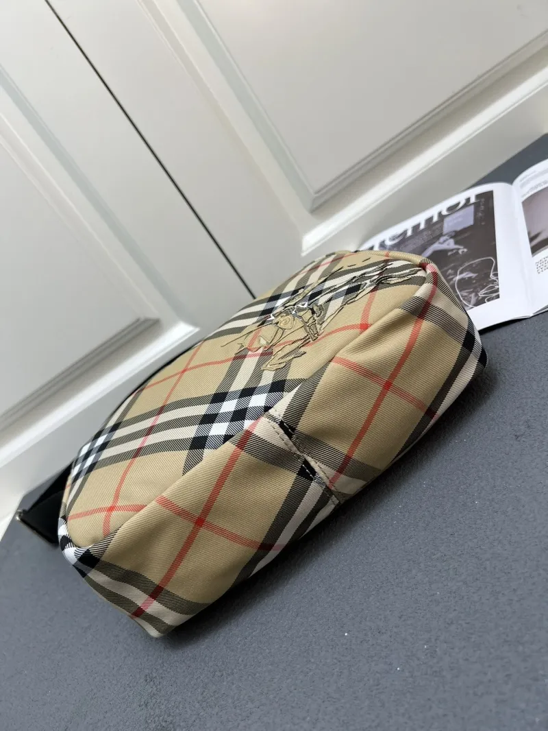 Burberry 8201 Classic Check Crossbody Bag - Image 9