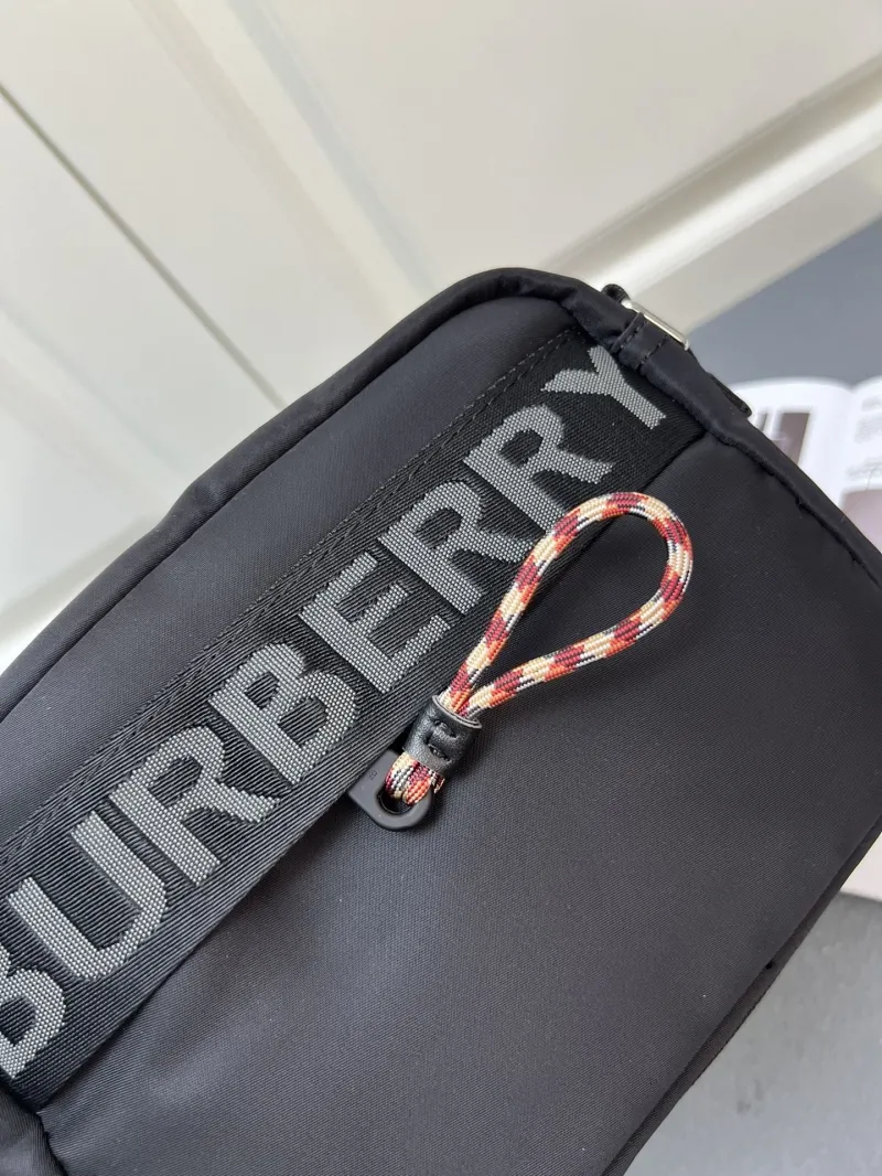 Burberry Black Crossbody Satchel Bag 8337 - Image 5