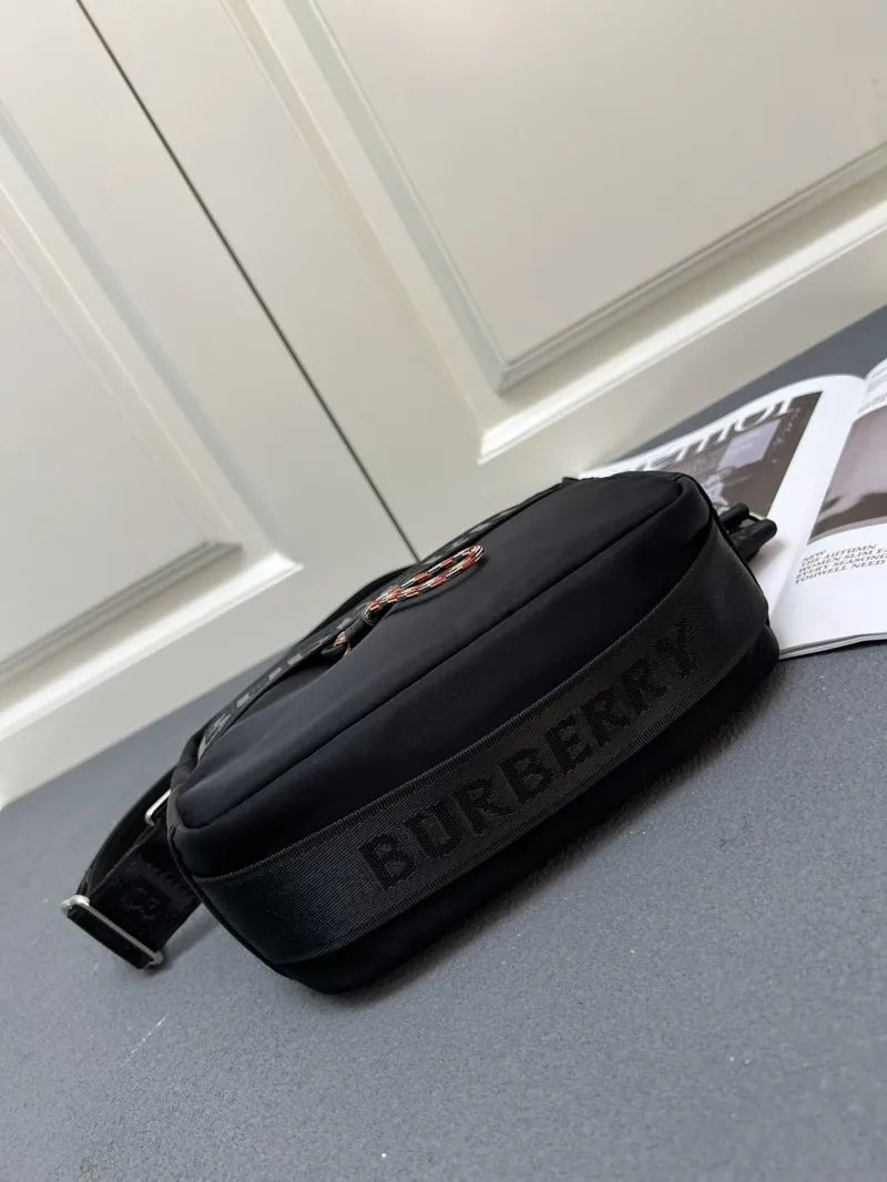 Burberry Black Crossbody Satchel Bag 8337 - Image 7
