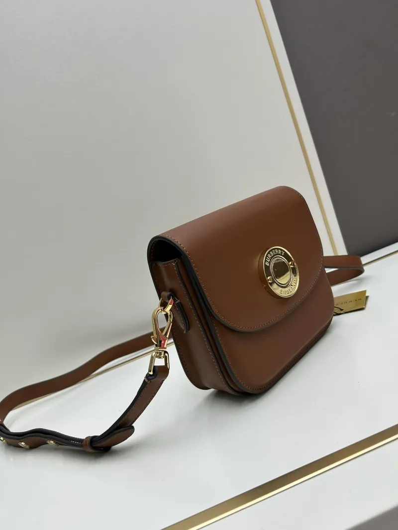 Alternative view of Burberry Brown Leather Crossbody Bag 8375
