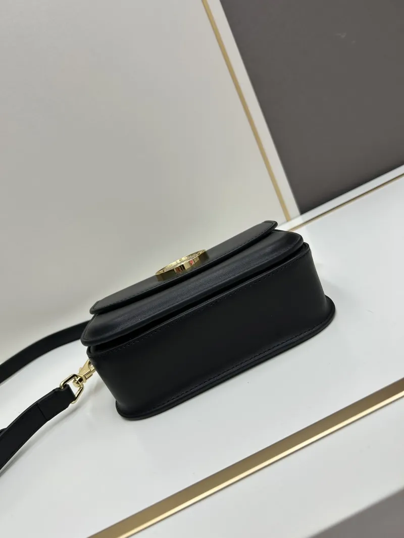 Burberry Black Crossbody Satchel Bag 8375 - Image 5