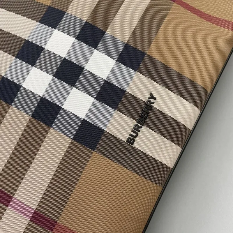 Burberry Classic Check Tote Bag 8030 - Image 4