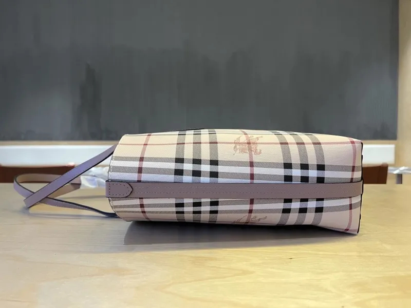 Burberry Haymarket Check Tote Bag - Image 4