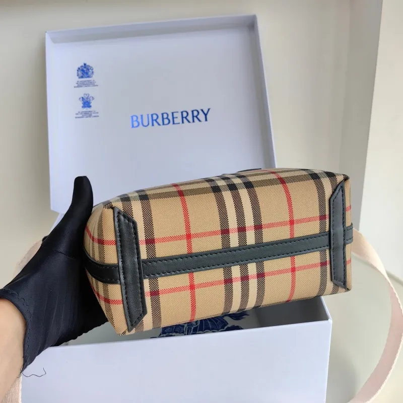 Burberry Vintage Check Mini Tote Bag - Image 3
