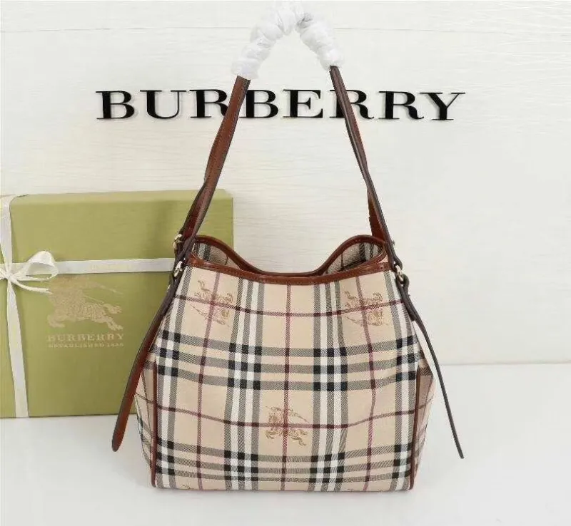 Burberry Classic Check Tote Bag
