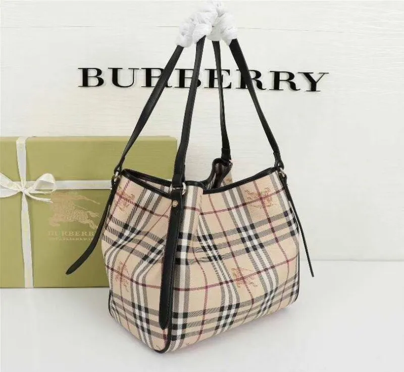 Alternative view of Burberry Classic Check Shoulder Shopping Bag