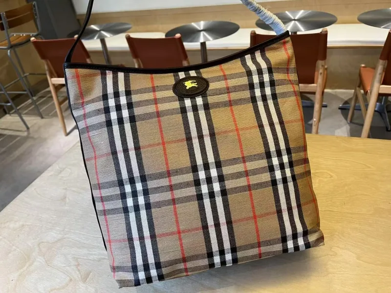 Alternative view of Burberry Classic Check Hobo Shoulder Bag