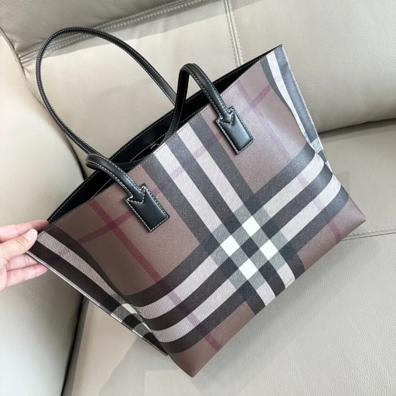 Burberry Classic Check Tote Bag - Image 4
