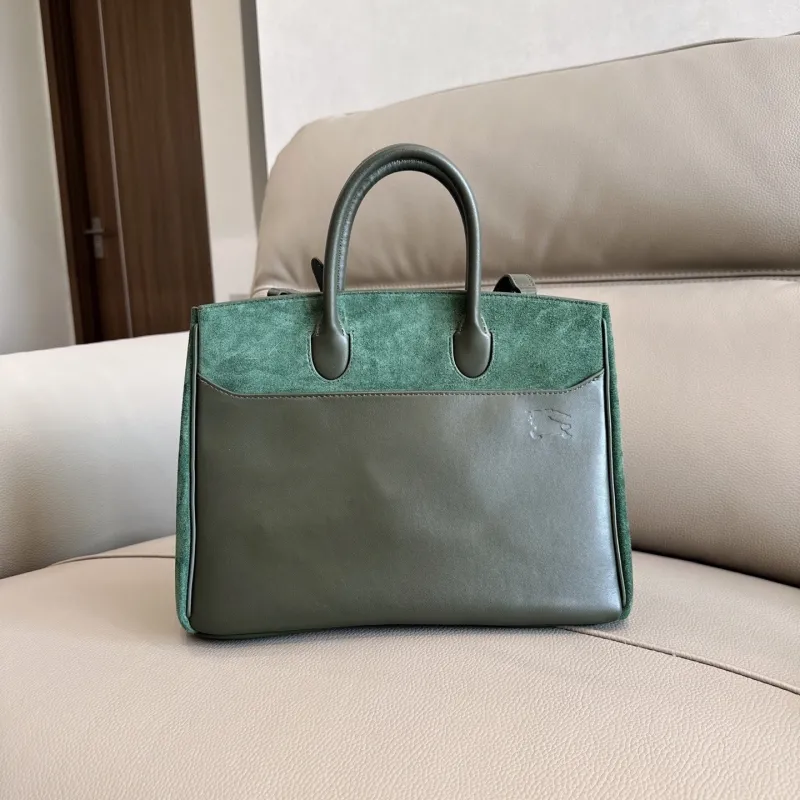 Alternative view of Burberry Green Suede Tote Bag