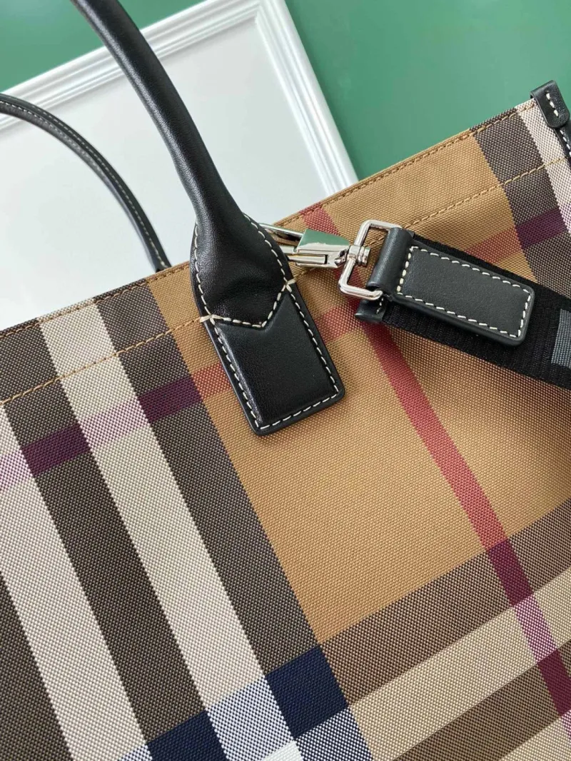 Burberry Classic Check Tote Bag - Image 3