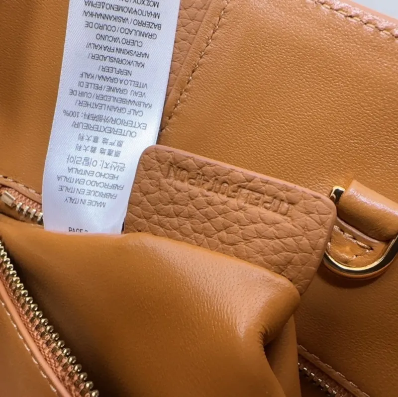Burberry Tan Leather Tote Bag 77 - Image 6