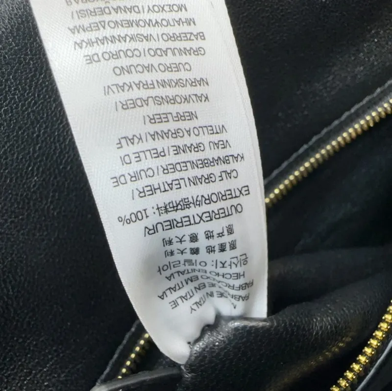 Burberry Dark Blue Leather Tote Bag - Image 9