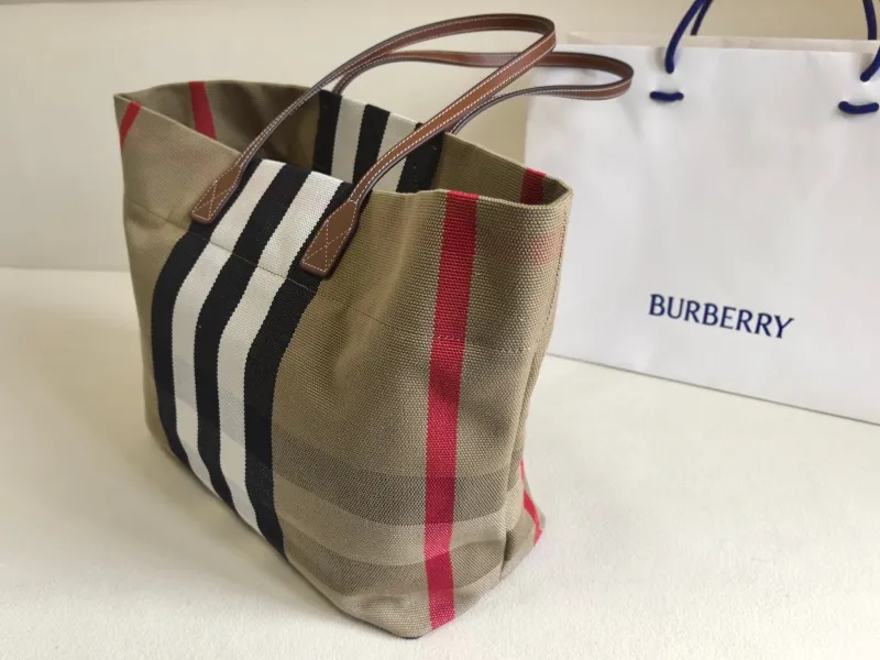 Burberry Classic Check Tote Bag - Image 4