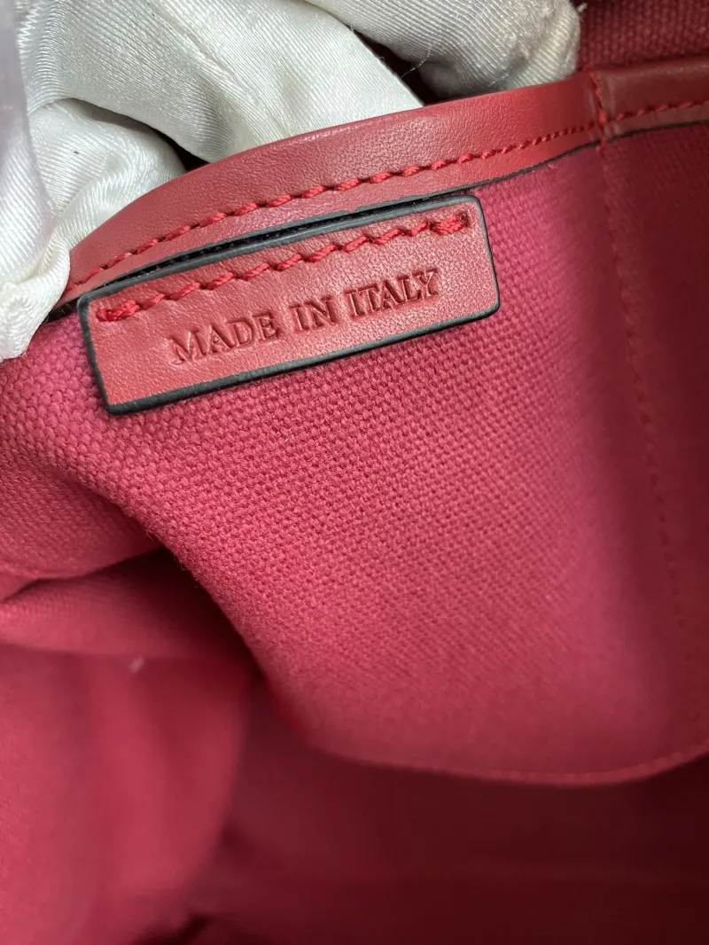 Burberry Beige Red Check Shoulder Bag 90 - Image 9