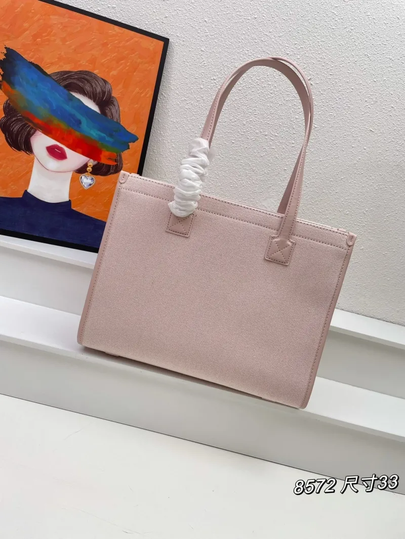 Alternative view of Burberry Light Pink Tote Bag 8572 Size 33