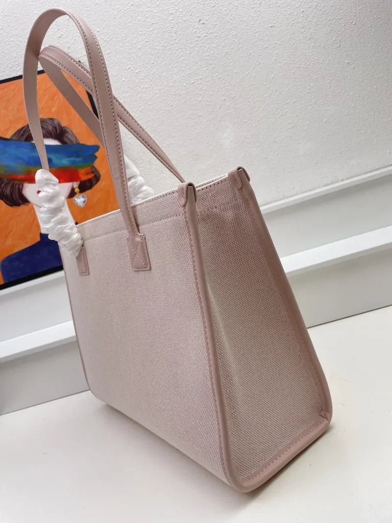Burberry Light Pink Tote Bag 8572 Size 33 - Image 5